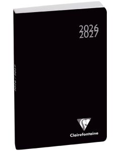 Agenda Scolaire 2026/2027 Work and After - Noir CLAIREFONTAINE Image couverture 