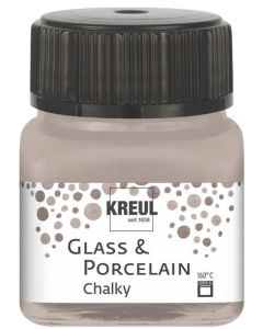 Peinture pour verre et porcelaine - 20 ml - Rouge KREUL Chalky