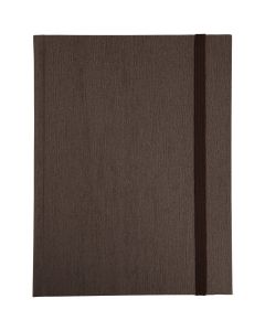Carnet de Notes - Pages lignées 17 x 11 cm - Marron Noir LE DAUPHIN Nature