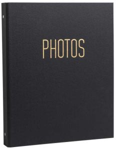 Album photos Classeur - 320 x 260 x 40 mm - Noir : EXACOMPTA OFFICEBYME
