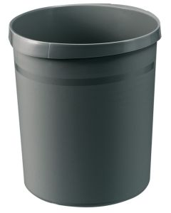 Corbeille à papier 18 litres Gris foncé HAN Grip Image modèle Poubelle bureau