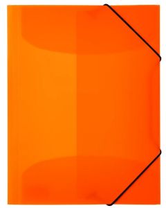 Chemise à élastiques A4 en PP translucide - Rose : HERMA Visuel