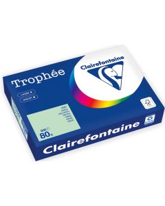 Ramette de papier Trophée de 500 feuilles A4 - Vert clair : CLAIREFONTAINE Visuel