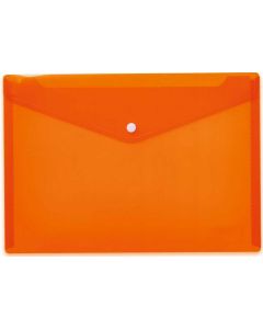 Pochette enveloppe DL à bouton-pression - Transparente HERMA