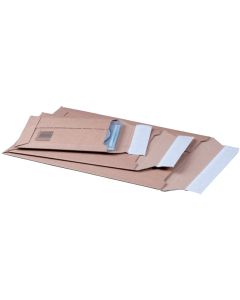 Pochette d'expédition A3 carton solide- 352 x 520 x 52 mm - Marron SMARTBOXPRO