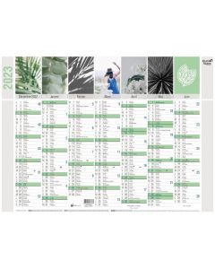 Recto Calendrier mural 2024 - 550 x 405 mm QUO VADIS Equology Modele