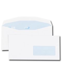 Enveloppes 114 x 229 mm - Avec fenêtre - 80 g : GPV Office Lot de 1000 Visuel
