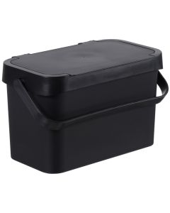 Poubelle bio avec couvercle - 5 litres Noir KEEEPER Collect Biowaste