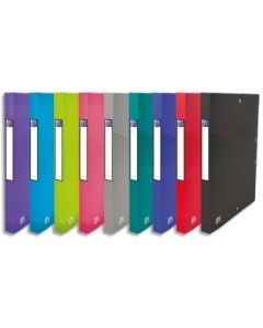 Boîte de classement - Dos 25 mm - Assortiment : OXFORD Osmose Visuel