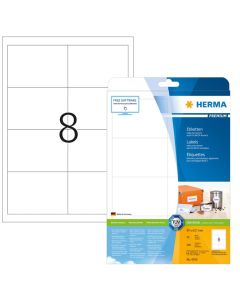 Étiquettes adhésives blanches 4359 Herma Application 
