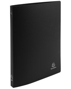 Classeur souple - 4 anneaux de 15 mm - Noir EXACOMPTA Visuel