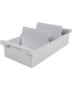 Bac pour 1200 fiches  - Format A6 - Gris EXACOMPTA 52240D