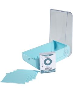 Boîte à fiches - 250 x 132 x 85 mm - A7 - Vert Pastel : EXACOMPTA Aquarel image