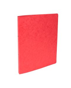 54255E Classeur Exacompta 2 Anneaux rouge Carte lustrée