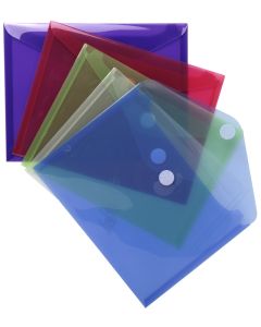 Pochettes Enveloppes avec velcro - A5 EXACOMPTA Lot de 5 Modèle