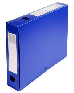 EXACOMPTA : Boîtes de classement bleu - Dos 60 mm 59632E