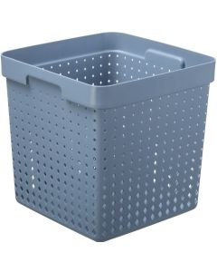 Bac de rangement pour Tiroir - 158 x 118 x 73 mm - Bleu NHG Seoul Organizer L