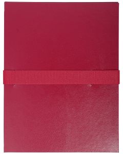 Chemise à sangle Velcro - Bordeaux : EXACOMPTA Visuel