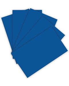 Feuilles de couleur A4 - 210 x 297 mm - Bleu royal : FOLIA Visuel