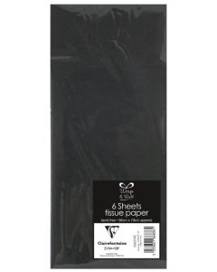 Papier de Soie - Blanc - 500 x 750 mm : CLAIREFONTAINE Lot de 480 Visuel