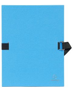 Chemise à sangle toilée - Dos extensible - Bleu : EXACOMPTA Image