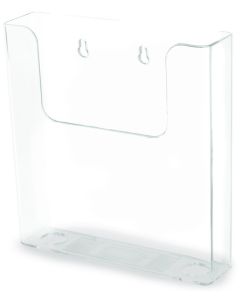 Porte-brochures incliné - 4 compartiment - A5 portrait DEFLECTO