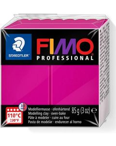 Pâte à Modeler durcissante au four FIMO Professional - 85 g - Magenta : STAEDTLER Illustration