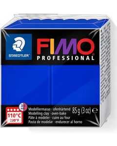 Pâte à Modeler durcissante au four FIMO Professional - 85 g - Bleu ultramarine : STAEDTLER Visuel