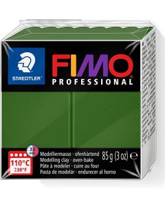 Pâte à Modeler durcissante au four FIMO Professional - 85 g - Vert feuille : STAEDTLER Modèle