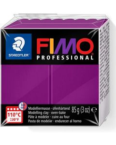 Pâte à Modeler durcissante au four FIMO Professional - 85 g - Violet : STAEDTLER Image