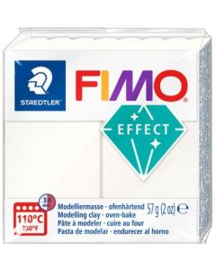 Pâte à Modeler durcissante au four FIMO Effect - 57 g - Nacre métallique : STAEDTLER Image