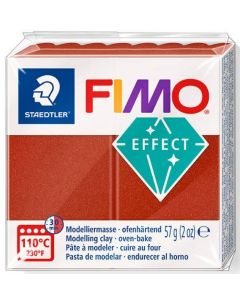 Pâte à Modeler durcissante au four FIMO Effect - 57 g - Cuivre métallique : STAEDTLER Visuel
