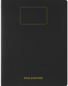Carnet de Notes Uni - 217 x 280 mm - Couverture Carton Noir Student MOLESKINE