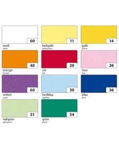 Papier Transparent - Violet - 505 x 700 mm : FOLIA Visuel