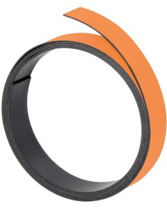 Bande magnétique - 20 mm x 1 m - Orange FRANKEN