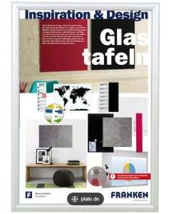 Cadre Porte-affiche sécurisé - Ininflammable - Format A2 : FRANKEN Visuel