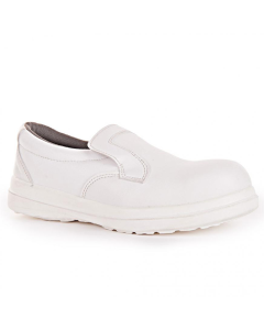 Chaussure de sécurité S2 Slipper Blanc - Taille 48 : HYGOSTAR Photo