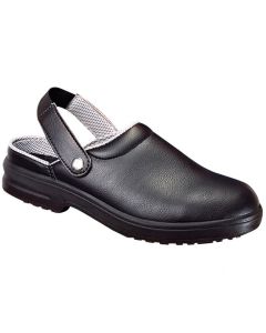 Chaussure de sécurité Clog Noir - Taille 39 : HYGOSTAR Visuel