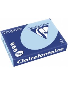 Ramette de papier Trophée de 500 feuilles A4 - Bleu vif : CLAIREFONTAINE Modèle