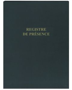 Registre de Présence aux Assemblées ELVE D74 Exemple