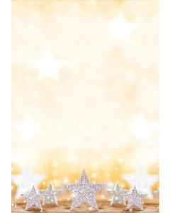 Papier à motif de Noël - Etoiles Scintillantes - Lot de 100 feuilles : SIGEL image