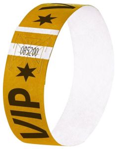 Bracelets d'identification - VIP Or SIGEL Super Soft Lot de 120