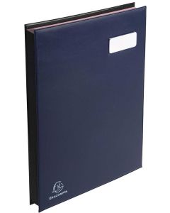 Parapheur pour documents - 24 compartiments - Bleu EXACOMPTA