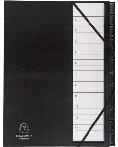 EXACOMPTA : Trieur numérique - 12 compartiments 625665E photo