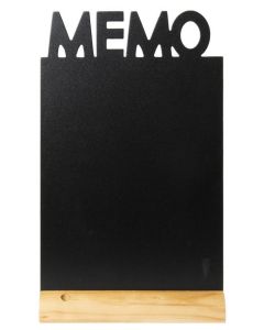 Ardoise de Table - Forme Mémo : SECURIT Silhouette Visuel