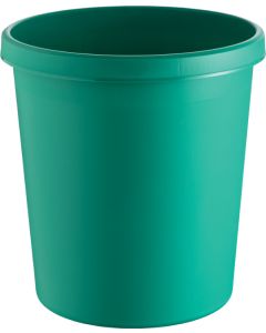 Corbeille à Papier Verte pour Verre - 18 litres HELIT Image