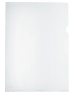 Lot de 100 Pochettes à coins A4 - PP 0,11 - Transparent : HERLITZ Visuel