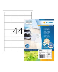 Étiquettes Adresses blanches - 38,1 x 21,2 mm : HERMA 4254