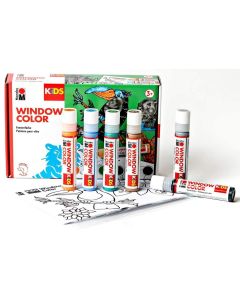 Photo Kit de peinture Window Color - Jungle MARABU Kids