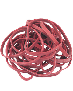 Bracelets élastiques - 200 x 6 mm LAUFER Rondella Paquet de 50 g Image